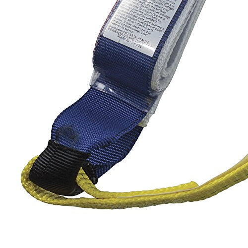 PeakWorks CSA 6' (1.8 m) Shock Pack - Snap Hooks - Single Leg - E6 Shock Absorbing Fall Arrest Lanyard Connector, 1" Webbing, V8104306 - Fall Protection - Proindustrialequipment