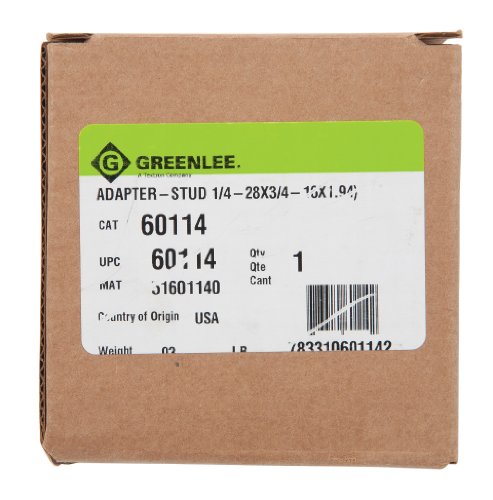 Greenlee 60114 Adapter for Hydraulic Drivers for Special Application Punches - Sockets and Tools Set - Proindustrialequipment