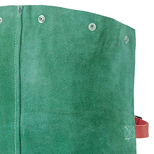 Pioneer V2340340-O/S Welding Bib Apron, Cape Sleeve Attachment, Green Universal - Other Protection - Proindustrialequipment