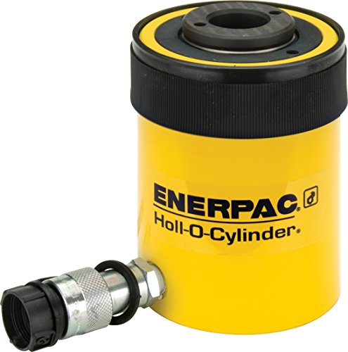 Enerpac RCH-202 Single-Acting Hollow-Plunger Hydraulic Cylinder with 20 Ton Capacity, Single Port, 2.00" Stroke Length - Proindustrialequipment