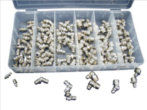 ATD 357 Hydraulic Grease Fitting Assortment, 110-Piece - Proindustrialequipment