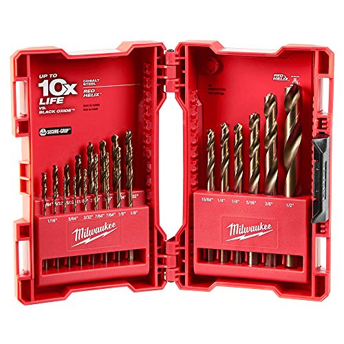 Milwaukee 48-89-2338 Kit de hélice rojo cobalto de 23 piezas