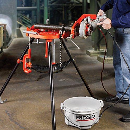 Ridgid 36273 Portable Tristand Chain Vise, Red - Threading and Pipe Preparation - Proindustrialequipment