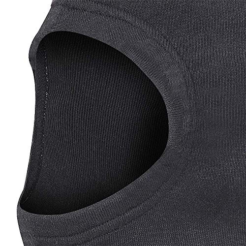 Pioneer V4530270-O/S 1-Hole Double Layer Balaclava, Windguard Black, Fit All - Clothing - Proindustrialequipment