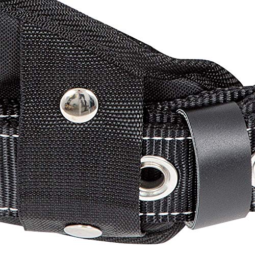 PeakWorks V8056011-1 D-Ring Padded Lumbar Support - PeakPro Restraint Belt - Fall Protection - Proindustrialequipment