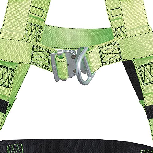 PeakWorks 6 D-Ring Contractor Series Fall Protection Full Body Safety Harness, CSA & ANSI Certified, Class APLE - Multi-Application, V8002060 - Fall Protection - Proindustrialequipment