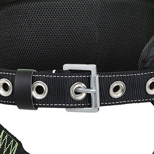 PeakWorks 3 D-Ring Contractor Series Fall Protection Safety Harness With Positioning Belt, Grommet Buckle Leg, Class AP - Positioning, Small, V8255211 - Fall Protection - Proindustrialequipment