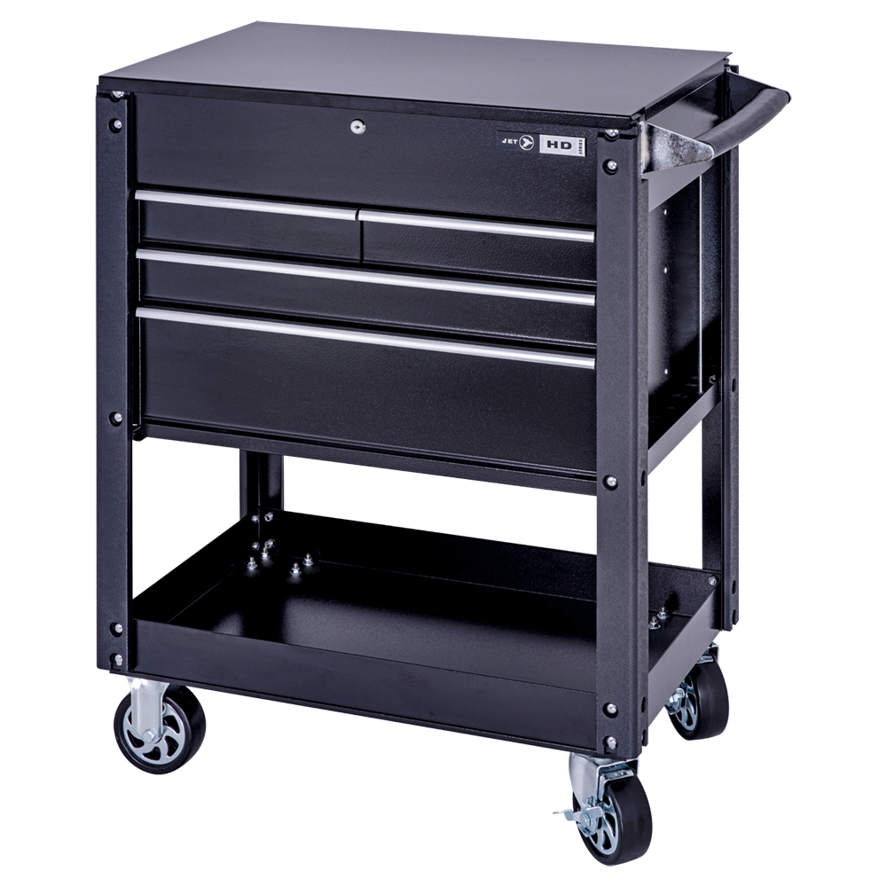 Jet 842916-30" X 19" 4 Drawer Service Cart-Heavy Duty - Jet - Proindustrialequipment